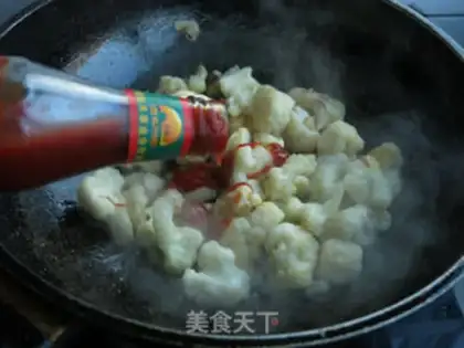 Make Tomato blossoms step 7