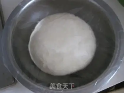 Make Light cream bean toast step 0