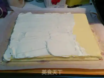 Make Purple chip cake rolls step 20
