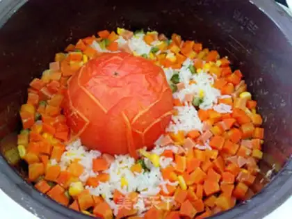 Make Tomato rice step 7