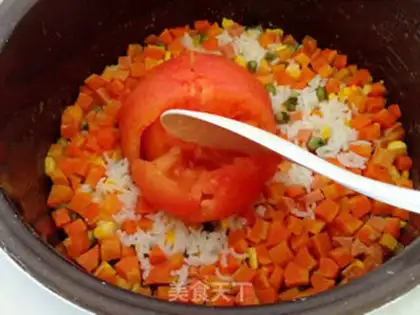 Make Tomato rice step 8