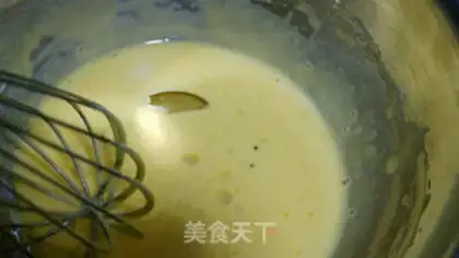 Make Orange cream cake roll step 6
