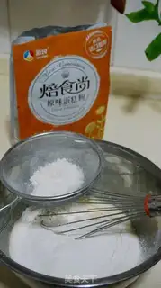 Make Orange cream cake roll step 7