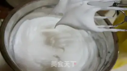 Make Orange cream cake roll step 8
