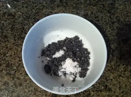 Make Black sesame soup step 3