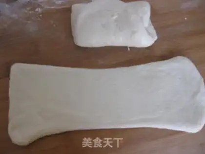 Make Light cream bean toast step 9