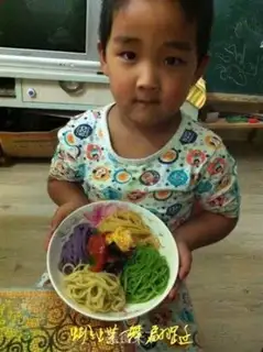 Make Color noodles step 11
