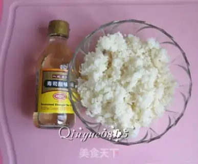 Make Basic sushi step 1