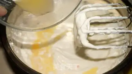 Make Orange cream cake roll step 16