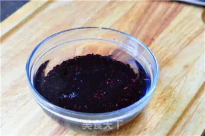 Make Mango coconut, black rice step 0