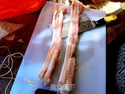 Make Homemade broad meat step 0