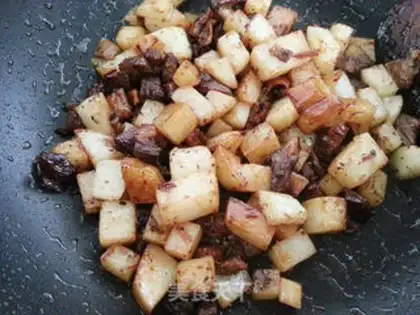 Make A lamb potato rice step 3