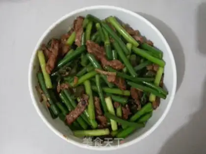 Make Garlic fried meat step 4