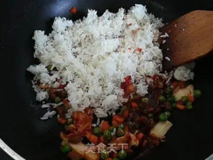 Make Home making pickles and rice step 8
