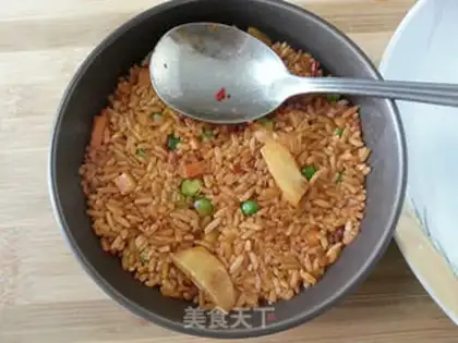 Make Home making pickles and rice step 11