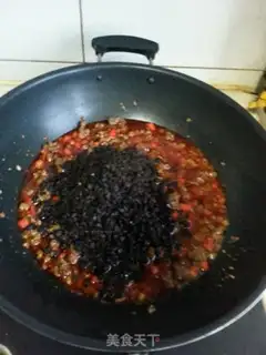Make Beef bean spicy sauce step 10