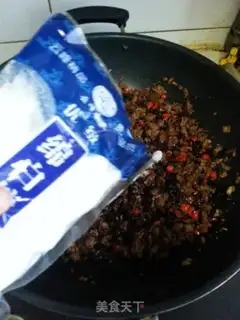 Make Beef bean spicy sauce step 11
