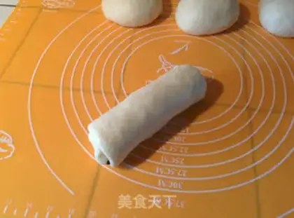 Make Sweet red bean rolls step 12