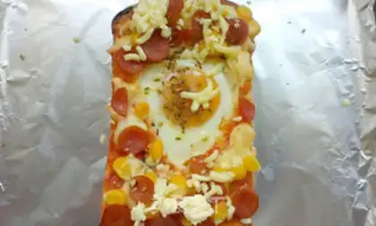 Make Toast pizza step 13