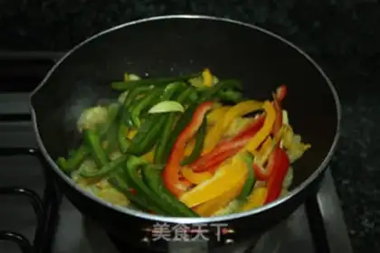 Make Curry shrimp pasta step 8