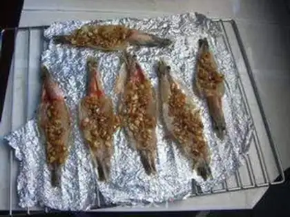 Make Garlic cheese shrimp step 5