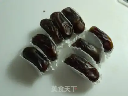 Make Sweet dates, pea yellow step 6