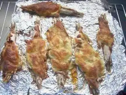 Make Garlic cheese shrimp step 8