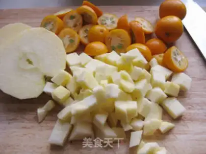 Make Orange apple tea step 2