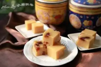 Make Sweet dates, pea yellow step 11