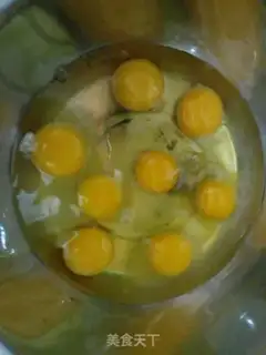 Make Queens and eggs step 1