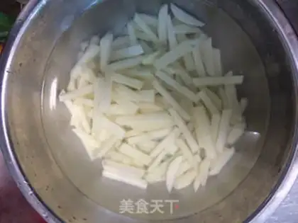 Make Fries easy step 1