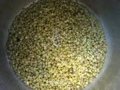Make Bread machine green bean pie step 1