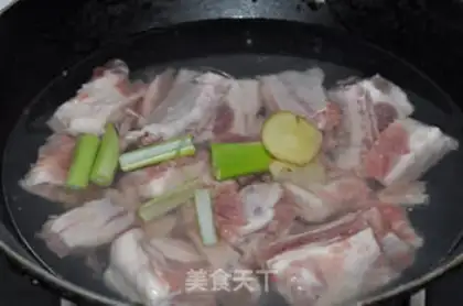 Make Vegetable abalone steak soup step 4
