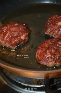 Make Mini beef burger step 1