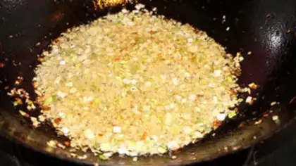 Make Old Beijing noodles step 1