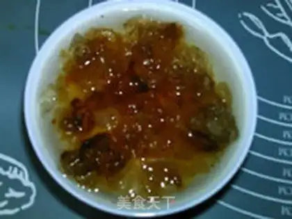 Make Peach and silver spoons step 3