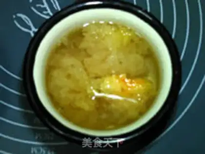 Make Peach and silver spoons step 5