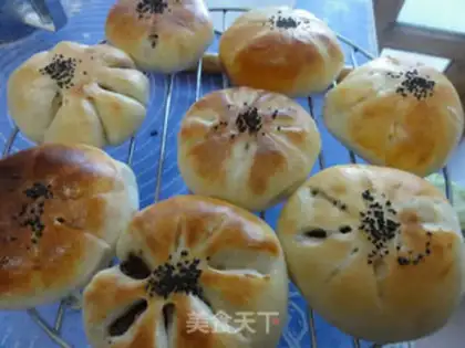 Make Red Bean Sand Bread step 8