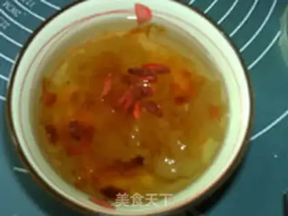 Make Peach and silver spoons step 14