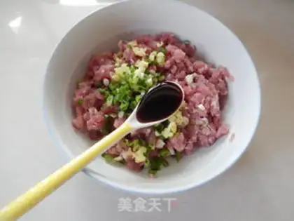 Make Squirty meat dumpling step 0