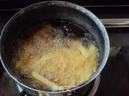 Make Garlic fries step 7