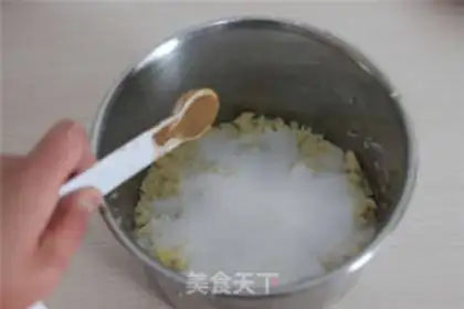 Make German apple pie step 1