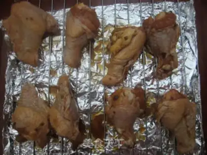 Make Soy sauce on the wings step 2