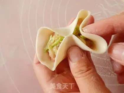 Make Squirty meat dumpling step 6
