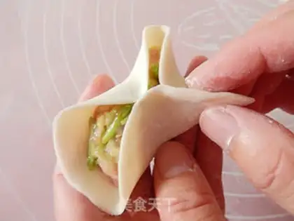 Make Squirty meat dumpling step 7