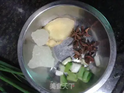 Make Spicy intestine powder step 2