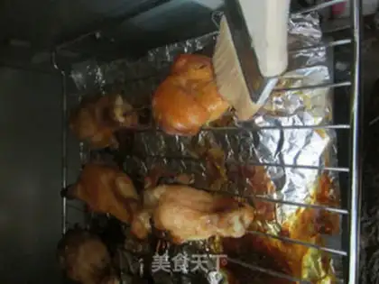 Make Soy sauce on the wings step 4