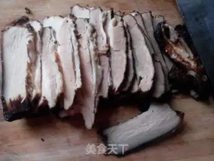 Make Steam meat in dried vegetables step 1