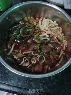 Make Spicy intestine powder step 5