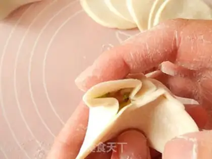 Make Squirty meat dumpling step 11